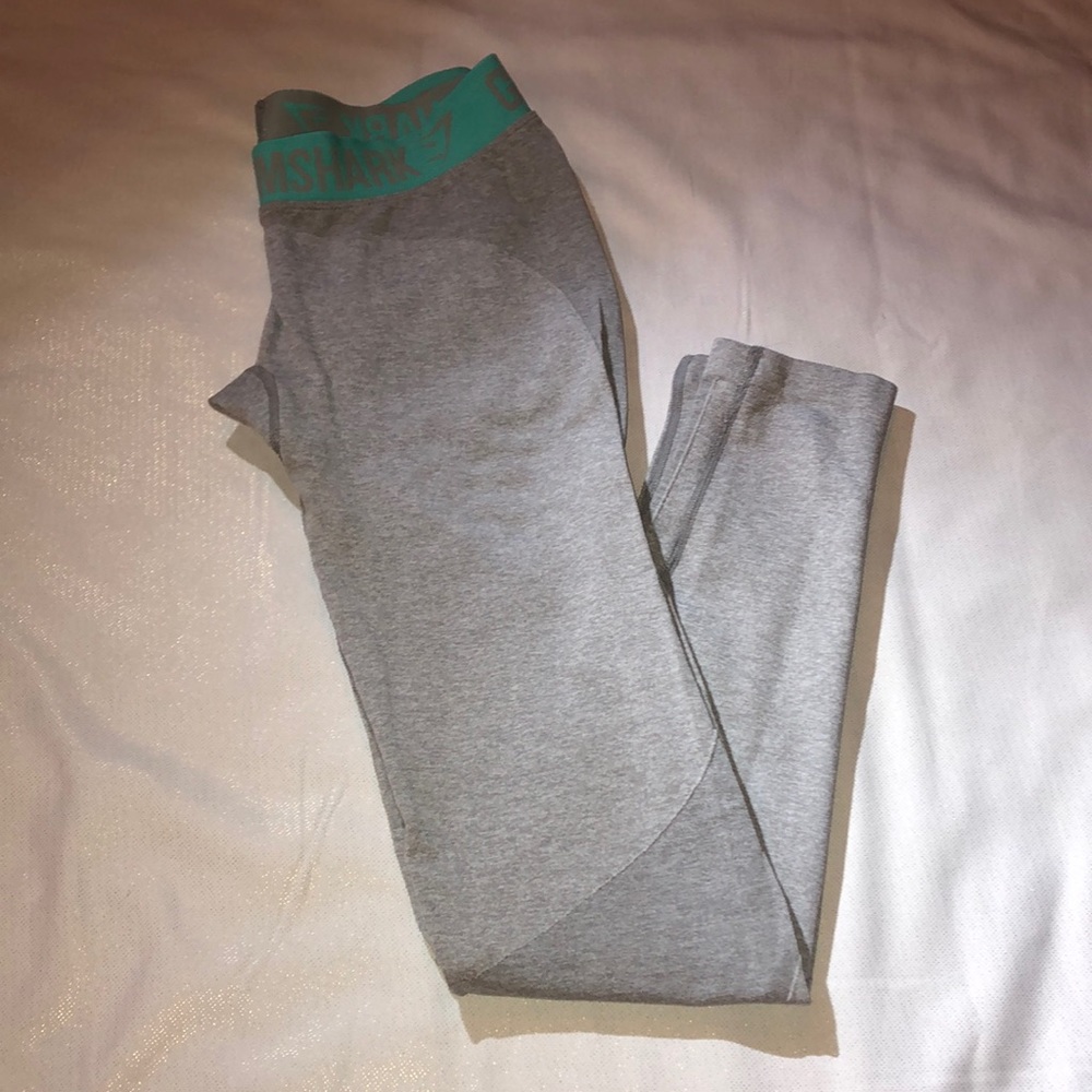 Gymshark Flex Leggings Steel Blue & Teal